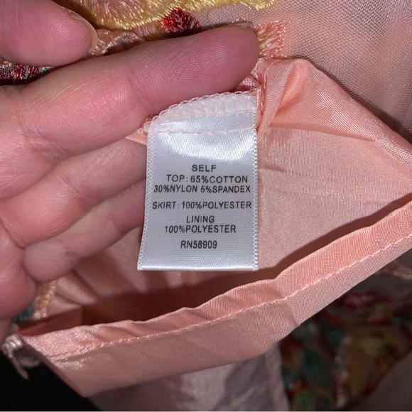 Gianni Bini Laura Floral off the shoulder Dress A25004 - Picture 11 of 14